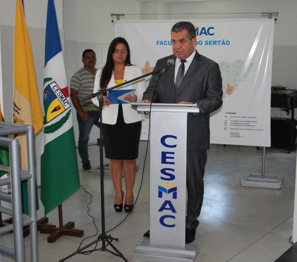 Cesmac Cesmac inaugura prédio da Faculdade do Sertão, em Palmeira dos Índios