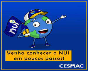 NUI/CESMAC lança cartilha e campanha para escolher nome do mascote da internacionalização