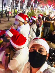 Coral- e -Banda -Jovens- Músicos- do- Cesmac -participam- da- Campanha- da- Sedetur- que- leva- Natal -para-pontos -turísticos- de -Maceió-(01)5