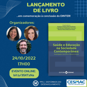 Encerramento Dinter Mackenzie/Cesmac vai publicar E-Book com produção de professores e alunos do Doutorado