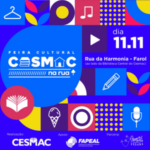 Feira Cultural do Cesmac acontece em parceria com a Florita Urbana