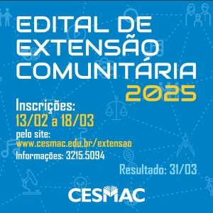 CESMAC Lança Edital de Extensão Comunitária 2025