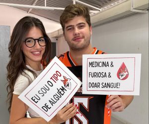 Associação de alunos mobiliza comunidade acadêmica e arrecada bolsas de sangue em ação solidária no Cesmac