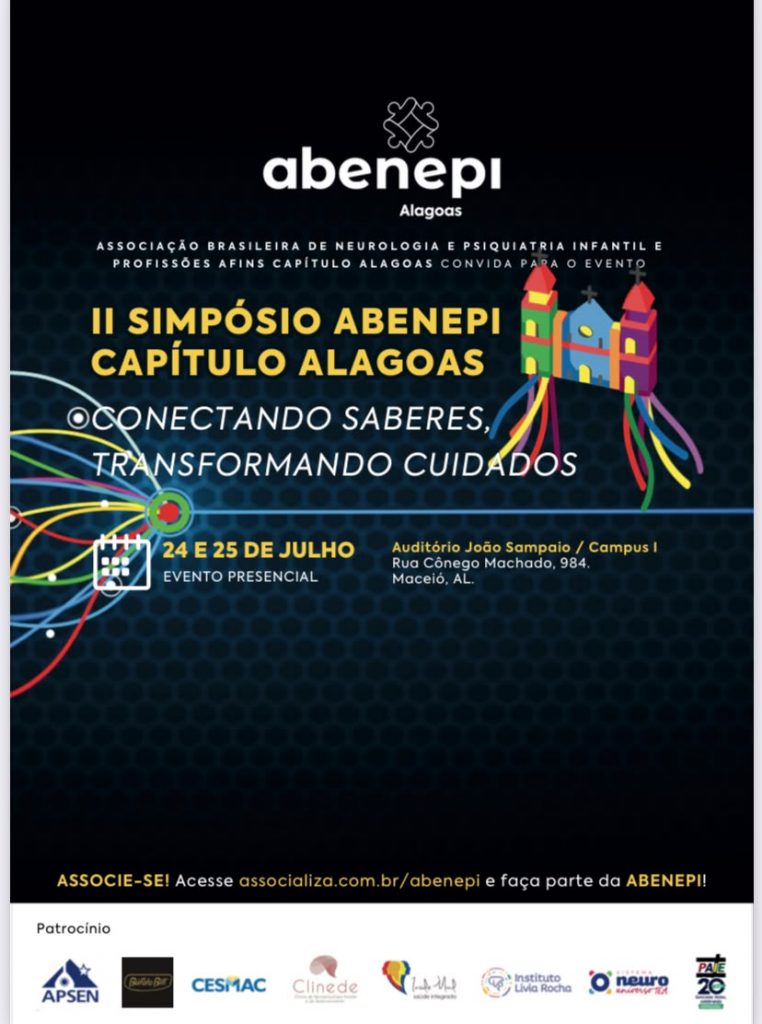 Cesmac será palco do II Simpósio ABENEPI – Alagoas, voltado à saúde mental e ao neurodesenvolvimento infantojuvenil