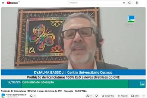 Cesmac leva experiência de excelência em EAD a debate nacional na Câmara dos Deputados